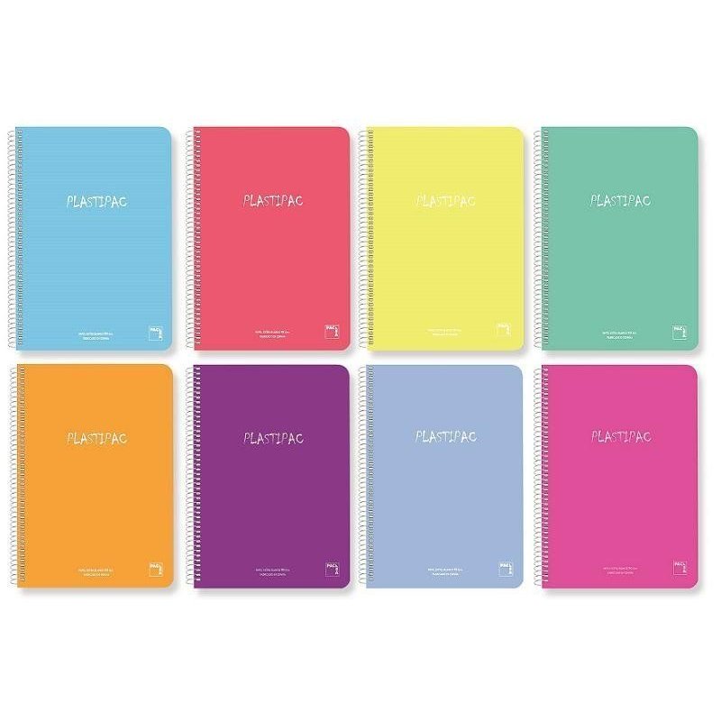 Cuaderno Espiral Pacsa Plastipac Folio H Mm Papeler A Online Y Material De Oficina