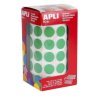 GOMET ADHESIVO APLI CIRCULOS 15MM VERDE R/2832