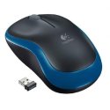 RATON OPTICO INALAMBRICO LOGITECH M185 AZUL