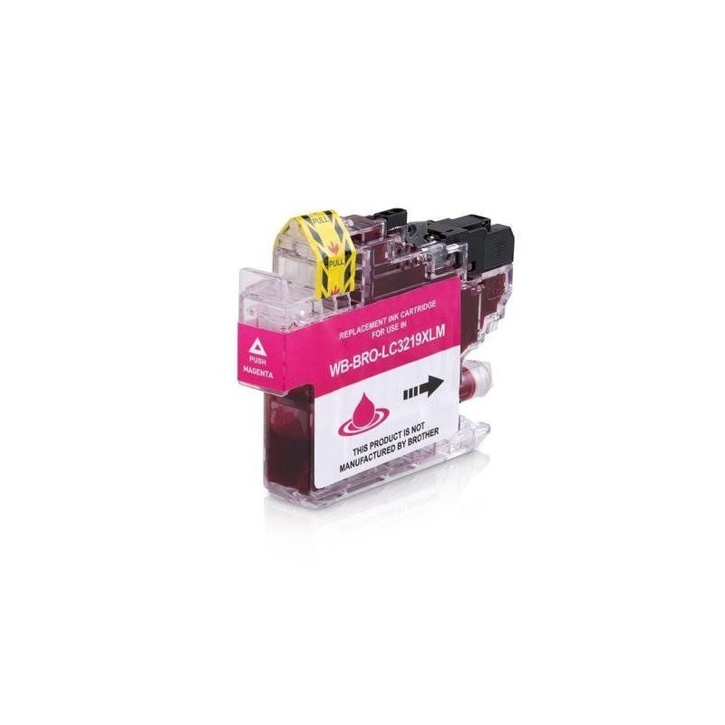 CARTUCHO RECICLADO BROTHER LC3219XL MAGENTA