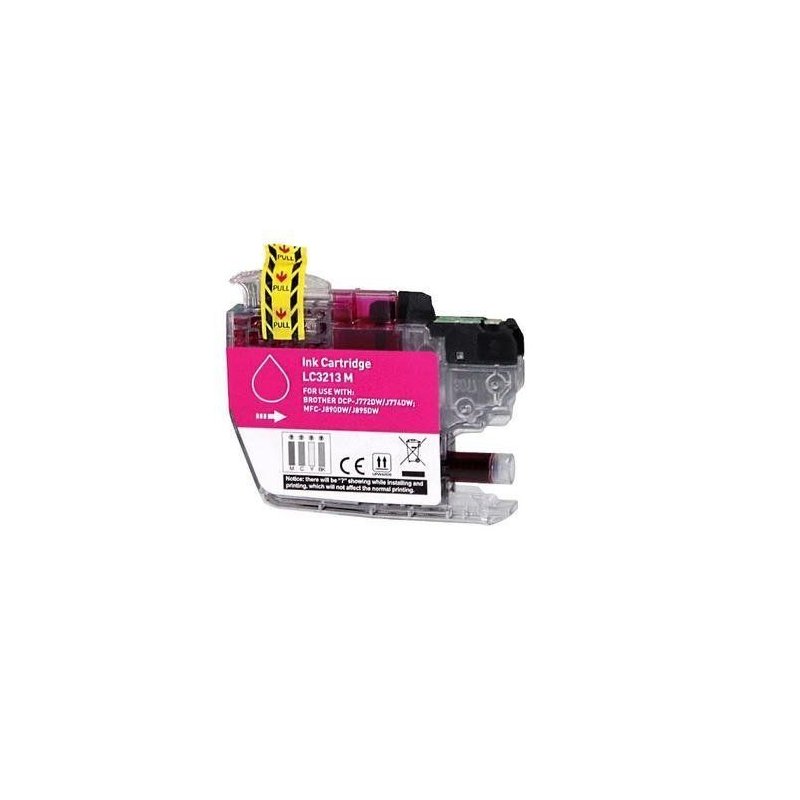 CARTUCHO RECICLADO BROTHER LC3211M/LC3213M MAGENTA