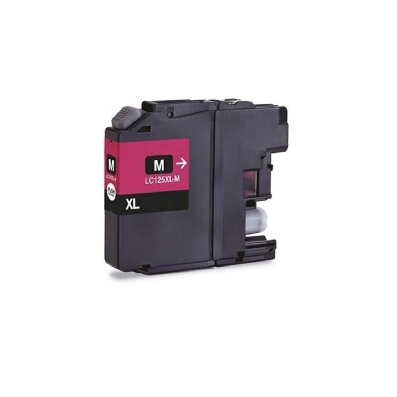 CARTUCHO RECICLADO BROTHER LC125XL MAGENTA