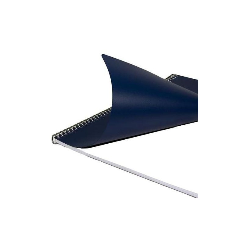 PORTADA DE PP OPACO AZUL OSCURO DHP A4 0.7 P/50